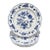Vintage Blue Danube Onion China Bread Plates- Set of 4 For Sale