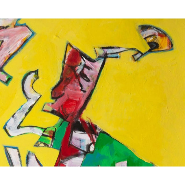 Contemporary Abstract Acrylic on Paper Painting by James L. Bruch For Sale - Image 3 of 8