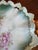 Ceramic Antique Porcelain Cake Plate Floral Molded For Sale - Image 7 of 12