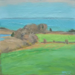 Spring at the Coast Original Landscape Painting by Stephen Remick