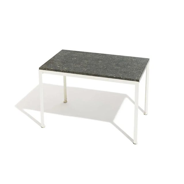T-Angle Side Table with Marble Plate in the style of Florence Knoll, in None conditions. Designed 1950 to 1959