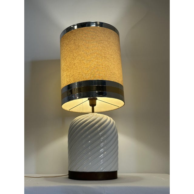1970s Vintage Table Lamp by Tommaso Barbi, 1970s For Sale - Image 5 of 12