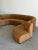 Sculptural Curved Sectional in Camel Velvet - Made to Order For Sale - Image 14 of 14