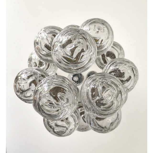 Mid-Century Snowball Sputnik Glass Flush Mount from Doria Leuchten, Germany, 1970s For Sale - Image 9 of 18