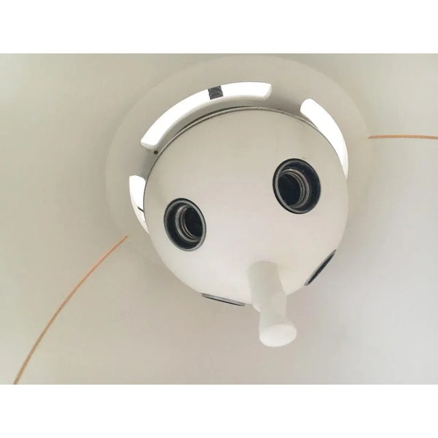 Vintage Swiss Space Age Pendant Lamp from Temde For Sale - Image 14 of 18