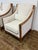 French Modernist Slope Arm Lounge Chairs, Pair For Sale In San Francisco - Image 6 of 12