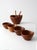 Mid 20th Century Teak Salad Bowl Set With Serving Utensils - 7 pcs For Sale - Image 13 of 18