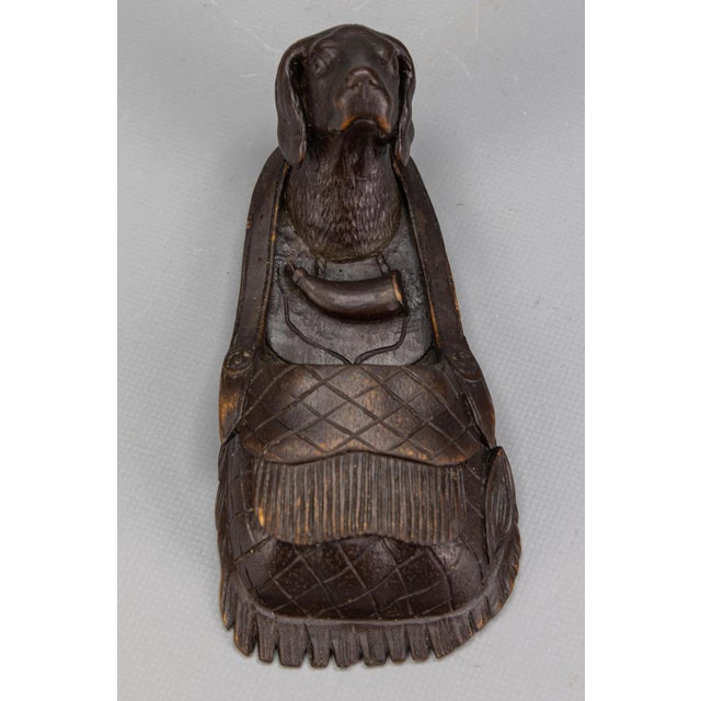 Black Forest Hunting-Theme Hand-Carved Wooden Wall Mounted Salt Box. This beautiful and compact Black Forest wall salt box...