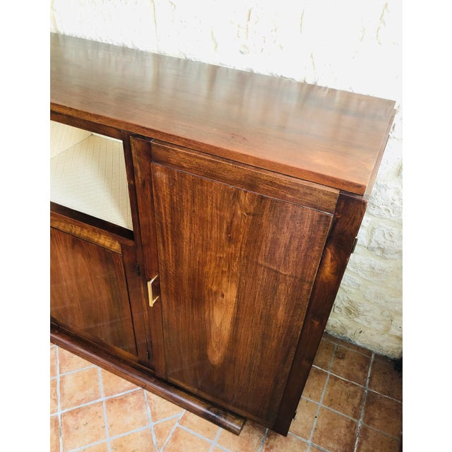 Art Deco Walnut Buffet, 1950s For Sale - Image 14 of 18