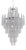 Murano Glass Chandelier from Justfurnituress SRL For Sale
