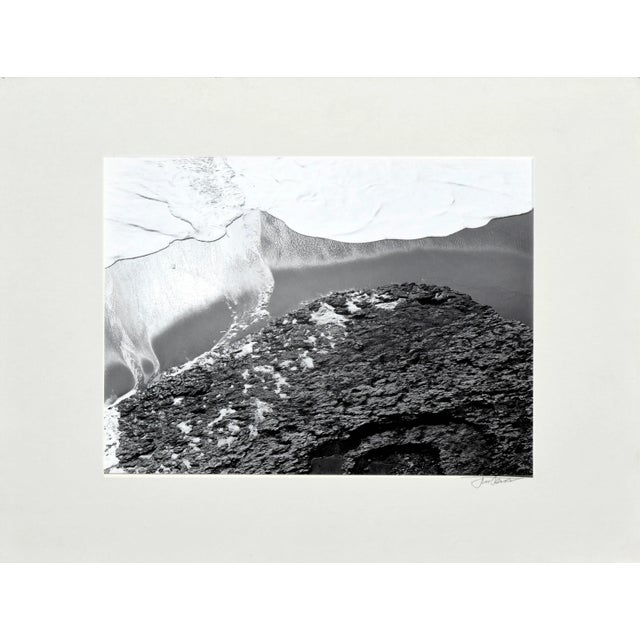 1980s Incoming Tide - Black & White Vintage Abstract Seascape Photograph by James Deike For Sale - Image 5 of 5