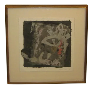 1986 Abstract Paper Collage by Norma Talma