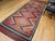 Vintage Moroccan Tribal Kilim Runner, Handwoven Wool, Geometric Pattern, 5x13 For Sale - Image 9 of 18