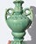 1930s Japanese Dimiuitive Celadon Glaze Japanese Urn Shaped Lamp For Sale - Image 9 of 14