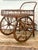 French Riviera Rattan Bar Cart Audoux & Minet 1950s For Sale - Image 10 of 11