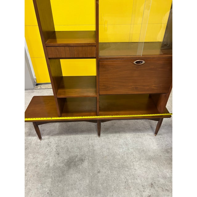 Vintage Mid Century Modern Room Divider Hutch For Sale - Image 9 of 10
