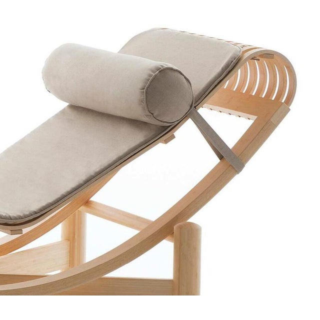 Chaise longue designed by charlotte perriand in 1940. Relaunched by cassina in 2011. Manufactured by cassina in italy. It...