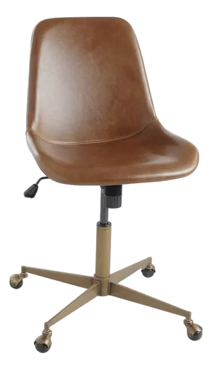 Tyler Bi Cast Leather Molded Office Chair.