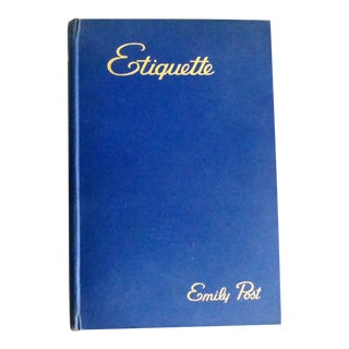 Emily Post Etiquette Book, 1945 Special Edition For Sale