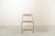 Set of Four Tubular Steel Chairs, Space Age, Upholstered in White Suede. C. 1970, Set of 4 For Sale - Image 3 of 13
