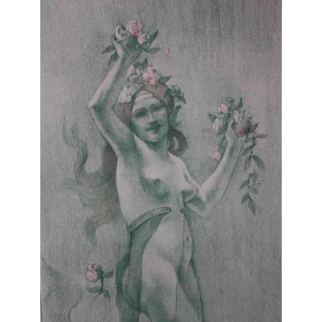 Armand Rassenfosse, The Dance, Original Lithograph For Sale - Image 4 of 6