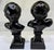 Vintage Alva Studios Pair of French Neoclassical Child Bust Sculptures, Met Museum Reproductions For Sale - Image 4 of 13