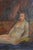 Wonderful reclining nude in modern style, circa 1940. Faint illegible signature lower right edge. Condition: Good:...