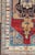 Tribal Vintage Turkish Oushak Rug With Bold Red, Cobalt Blue, and Charcoal Tones 4'4 X 8'10 For Sale - Image 3 of 7
