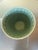 Late 20th Century Dark Teal ‘Crazed’ Glazed Ceramic Planter For Sale - Image 5 of 6