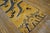Textile 1750s Yellow Dragon Antique Chinese Ningxia Pillar Rug 2' 9'' X 9' Handknotted Wool Carpet For Sale - Image 7 of 15