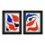 Alexander Calder Original Color Lithographs 1975 Limited Edition Set of 2 Framed For Sale