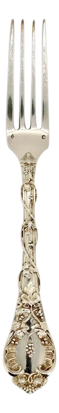 French Odiot Demidoff .950 Silver Dinner Fork