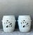 Off-white Vintage Glazed Ceramic Garden Stools - A Pair For Sale - Image 8 of 12