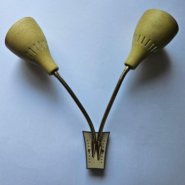 - extremely rare type - very nice style of lighting - adjustable Up to 250V (Europe/UK Standard).The wiring of this item...