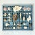 Vintage Home is pleased to present this Vintage Seashell Collection mounted in a French Blue Shadowbox. The collection has...
