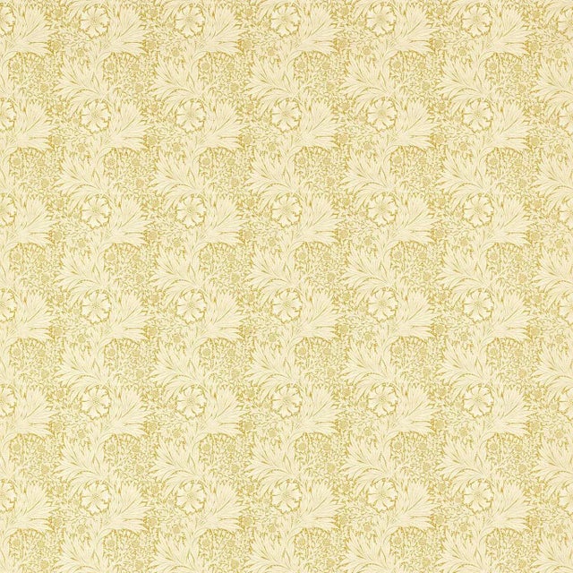 Morris & Co Marigold Fabric in Wheat - a Sample For Sale