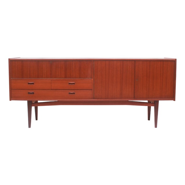 Vintage Sideboard in Teak, 1965 For Sale