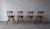Set of 4 Low Back Colonial Windsor Swivel Chairs For Sale - Image 4 of 7
