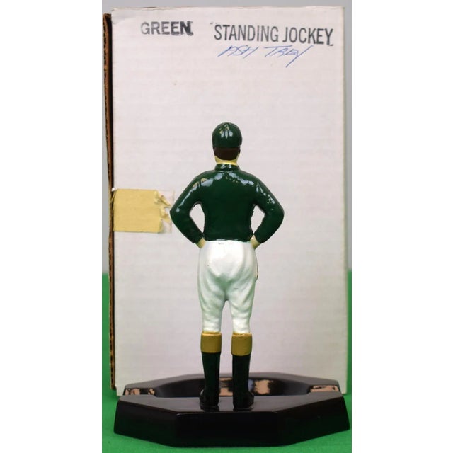 Jockey Sz: 5 1/2"H Ashtray Sz: 4 5/8"H x 4 5/8"W x 5 1/8"D The 21 Club, often simply 21, was a traditional American...