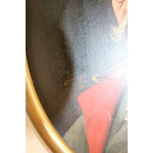 Paper Ernst Zimmer, Paul Von Hindenburg, 20th Century, Painting on Parchment For Sale - Image 7 of 8