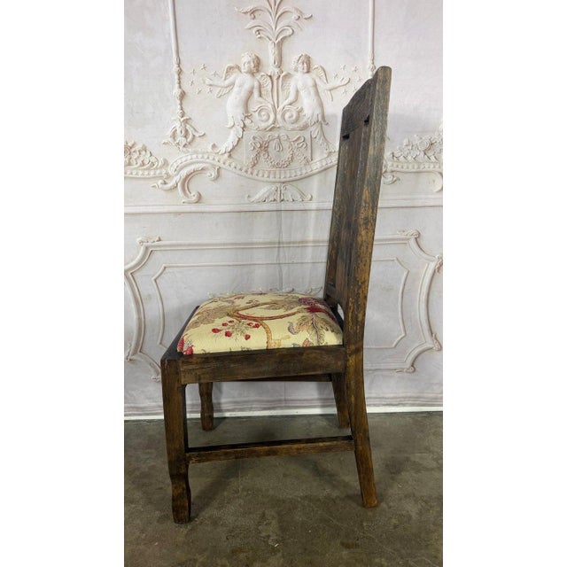 Set of 8 Rustic English Arts & Crafts Dining Chairs For Sale - Image 14 of 18