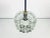 1960s German Chrome-Plated & Crystal Ceiling Lamp from Kinkeldey, 1960s For Sale - Image 5 of 10