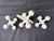 1990s Off White Cast Iron Jacks Set of 3 Decorative Objects For Sale - Image 15 of 17