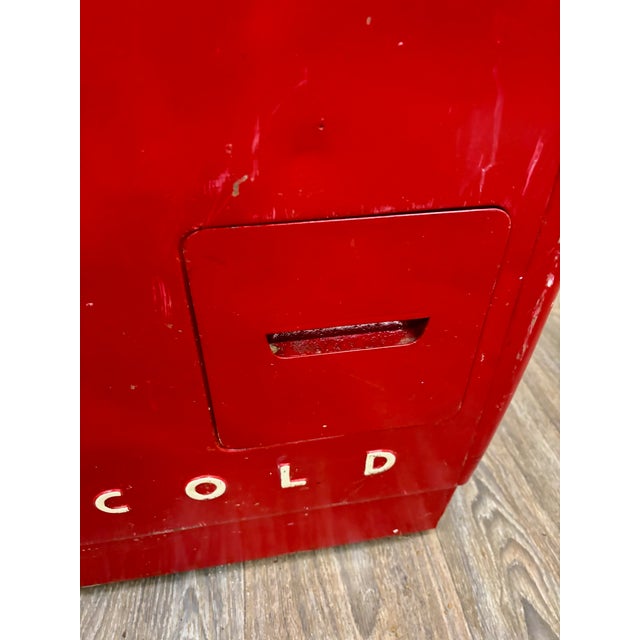 Metal Vintage C. 1940s Westinghouse Coca-Cola Bottle Cooler For Sale - Image 7 of 16