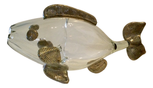 Glass Fish Blown by Florea Silviu