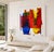 2020s 2020s "Calm of Harmony" Abstract Acrylic Painting by Parscha Mirghawameddin For Sale - Image 5 of 18