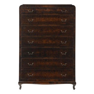 Antique Art Deco Chest of Drawers For Sale