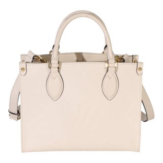 Cream Monogram Empreinte Giant Onthego BB For Sale