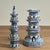 Chinese Blue and White Chinese Porcelain Pagoda Tower For Sale - Image 3 of 9