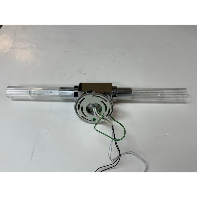 2010s Jonathan Browning for Restoration Hardware Cannele Linear Sconce For Sale - Image 5 of 12